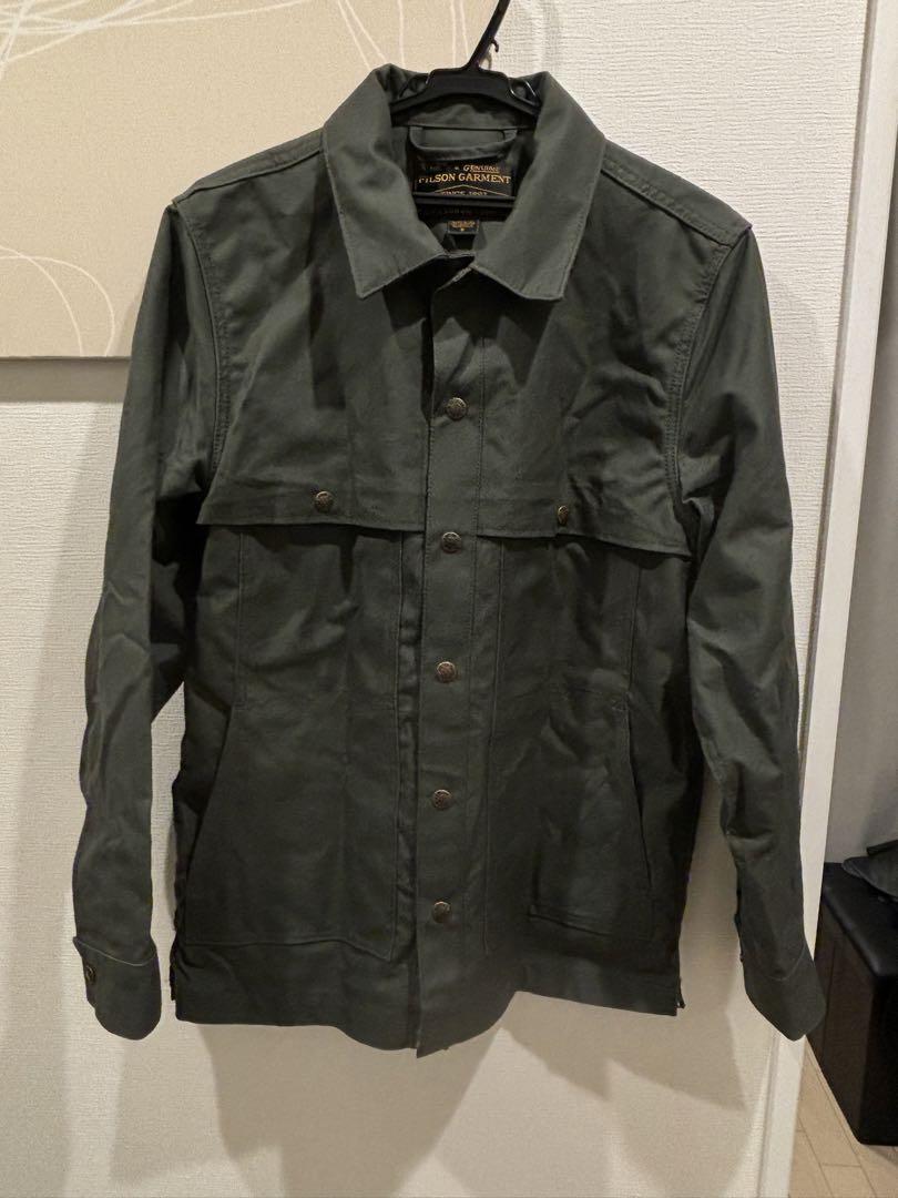 FILSON DRYTINCLOTHJAC-SHIRT OTTER GREEN size S Used from FILSON DRYTINCLOTHJAC-SHIRT OTTER GREEN size S Used from