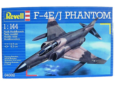 REVELL 04002 MCDONNELL DOUGLAS F-4E/J PHANTOM II LUFTÜBERLEGENHEITSJÄGER 1:144