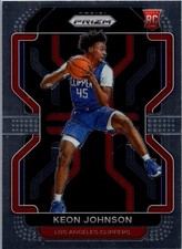 2021-22 Panini Prizm #326 Keon Johnson