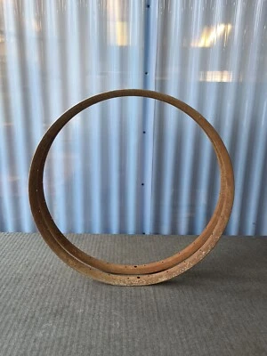 Late 1950's-60's Snyder Built Hawthorne Middleweight Rim Set For 24" Bicycles! - Image 1 of 4