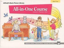 All-in-One Course for Children: Lesson, Theory, Solo, Book 1 (Alfred's Ba - GOOD