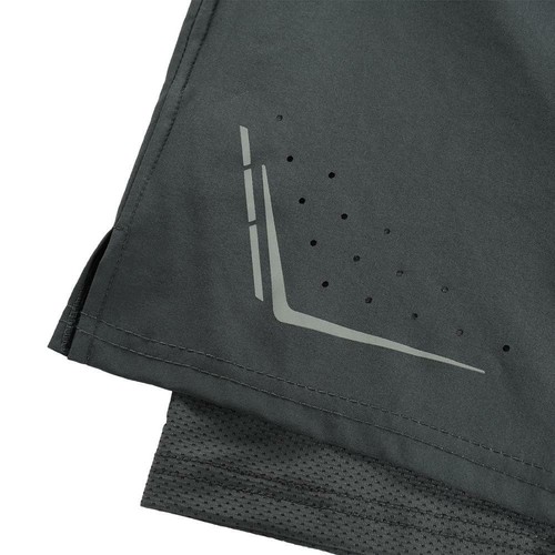 Men Ride Movement Running Shorts 2 in 1 Sports Shorts Quick Dry - Picture 9 of 16