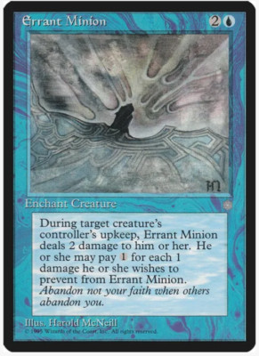 Errant Minion Vintage Magic the Gathering  (x4) PLAYSET MtG Ice Age!
