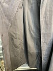 1960s Men's True Vintage Black Plaid Raincoat Overcoat Trench- 39R — photo 2