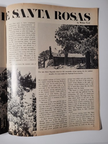 Vtg Sept 1971 Issue of THE DESERT Magazine - Havilah Land Of Gold - Imagen 7 de 9