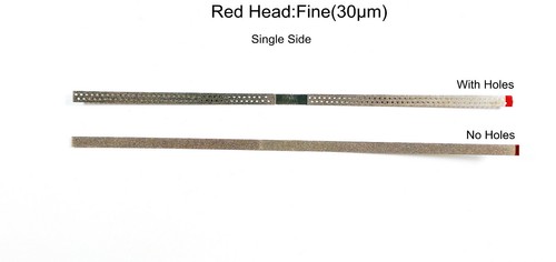 Neu Dental Einseitig Diamant Polieren Finishing Streifen Metall Polieren Schleife - Bild 7 von 11