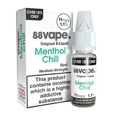 88 vape liquid ebay 88vape E-liquid Rolling Leaf 10ml - 11mg Nicotine for sale online