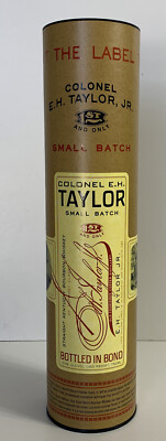 Colonel EH Taylor Small Batch Bourbon Tube (empty)