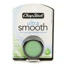 ChapStick Ultra Smooth Lip Balm SOOTHE With Vitamin E 0.21 Oz Tub Discontinued