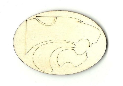 Kansas State - Laser Cut Wood Shape 
