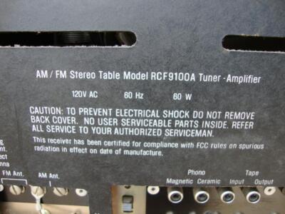 Westinghouse Solid State 60 Tuner Amplifier w/ Phono & Tape Input