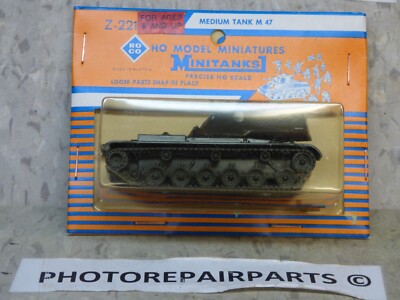 Roco Minitanks (NEW) 1/87 Modern US M-47 Patton Medium Battle Tank Lot #7006 