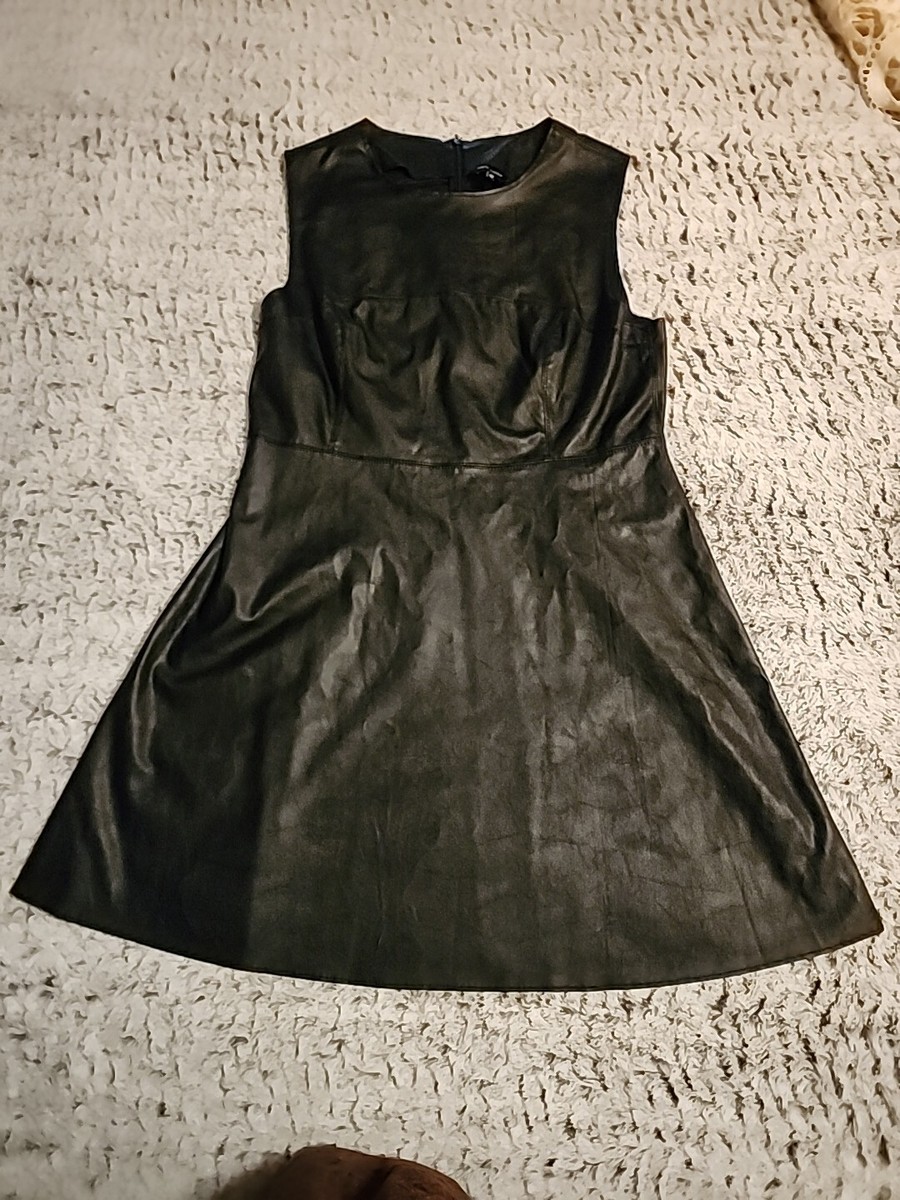 faux leather dress size 16 SHES DIFFERENT CUT OUT FAUX LEATHER MINI DRESS – AKIRA