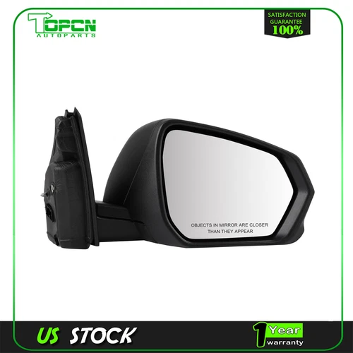 Passenger Side Door Mirror For 2018-2021 Chevrolet Equinox Black