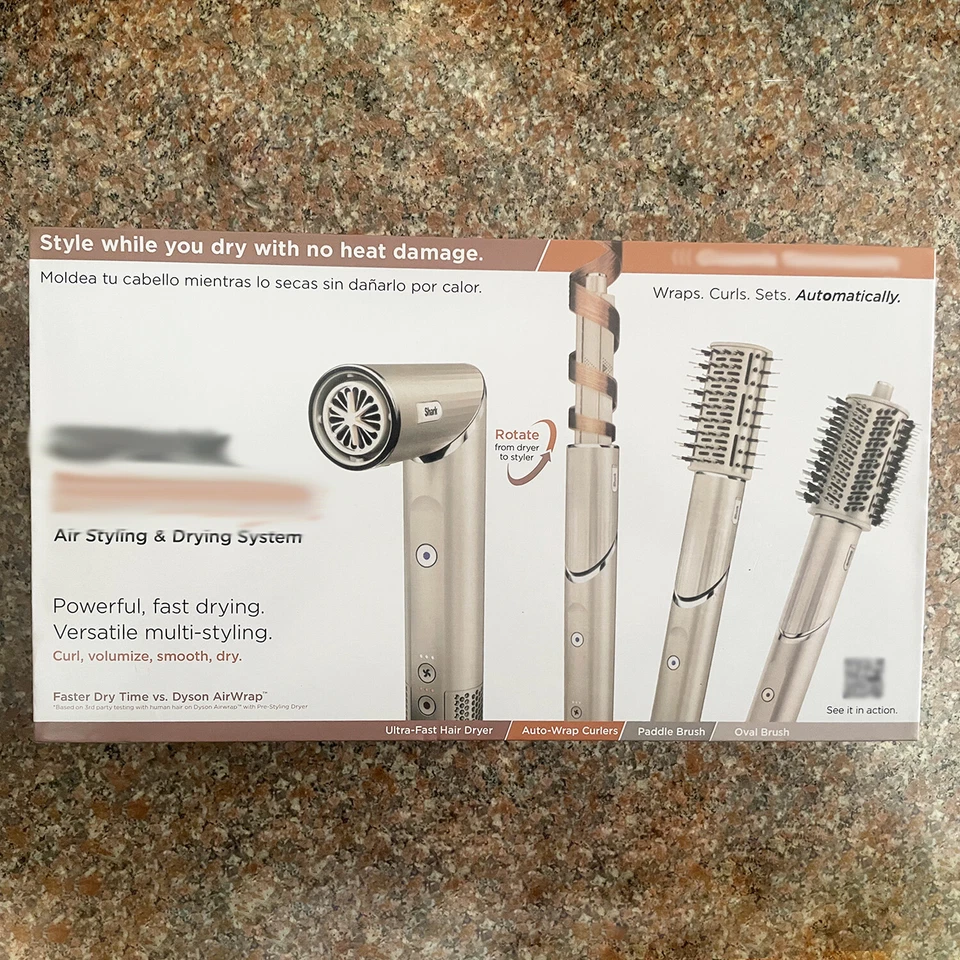 Shark Flex Style 1300W Air Styling & Drying System - Stone (HD430),Brand New - Image 3 of 4