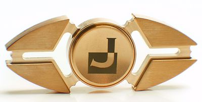 Gold Messing Metall Handschmeichler Spinner - Fantastisch 3-5 Minuten Spin - Metall Exec Stress Spielzeug