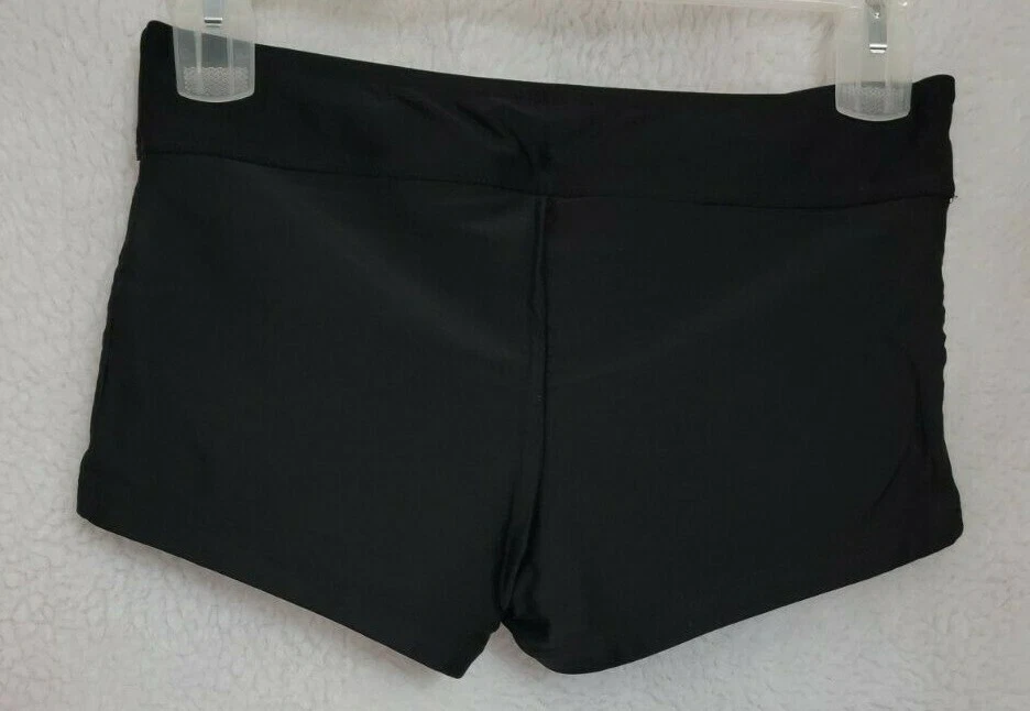 Pantalones cortos de motociclista Mossimo para mujer talla M medianos negros Foto 4 de 4