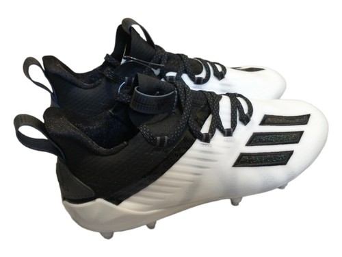Adidas Mens SPG753001 Adizero White Black Young King Size 7 Football Cleats - Picture 2 of 7