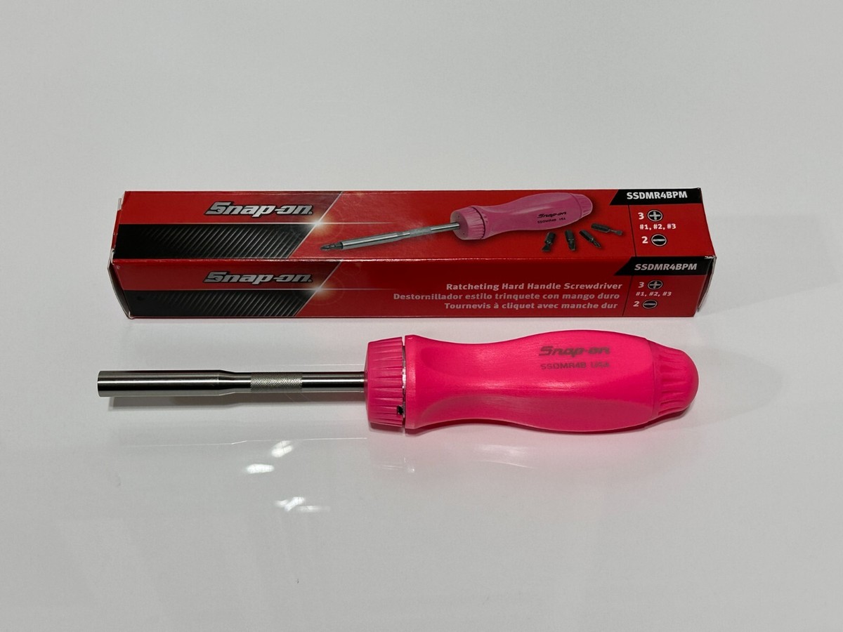 sabrina rosy 144cm キスマーク　バイン NEW Snap-On Tools USA PINK Hard Handle Ratcheting