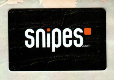 SNIPES ( Germany ) Lizard Skin 2012 Gift Card ( $0 ) 