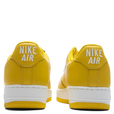 SALE NIKE AIR FORCE 1 LOW RETRO LCOLOR OF MONTH SPEED YELLOW WHITE