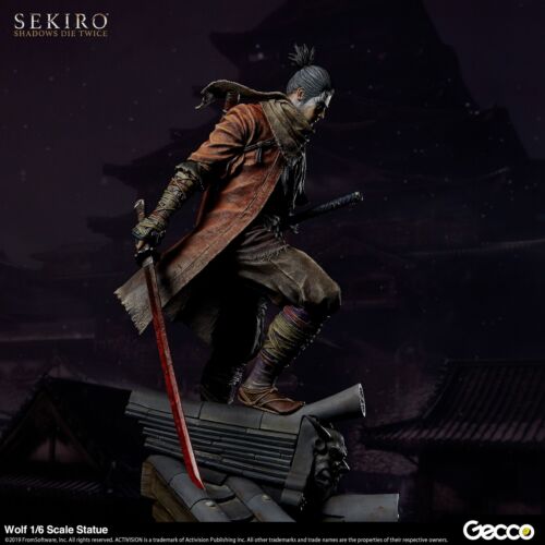 SEKIRO: SHADOWS DIE TWO, statua lupo scala 1/6 - Foto 2 di 24