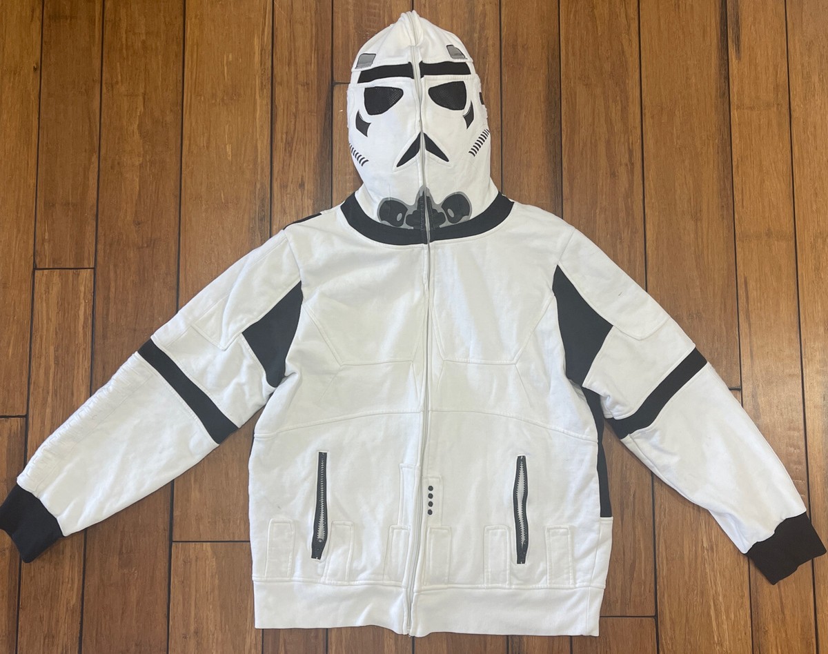 Star Wars Stormtrooper Hoodie Zip Up Marc Ecko Cut & Sew Star Wars Stormtrooper Hoodie Zip Up Marc Ecko Cut & Sew