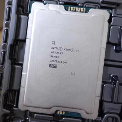 Intel Xeon W7-3445 2.60GHz~4.80GHz 20 Core LGA4677 TDP-270W~324W CPU Processor