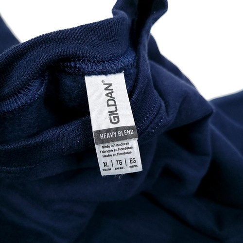 Lot of 4 Gildan Sweatshirt Girls XL Youth Boys Kids Crewneck Blue Black School - Picture 15 of 15