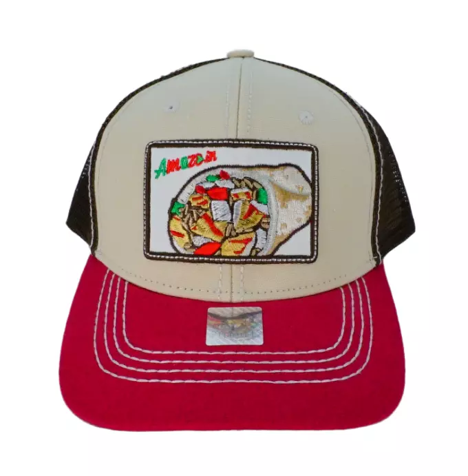 Trucker Hat with Embroidered Patch