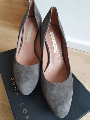Super schicke graue Peeptoes!
