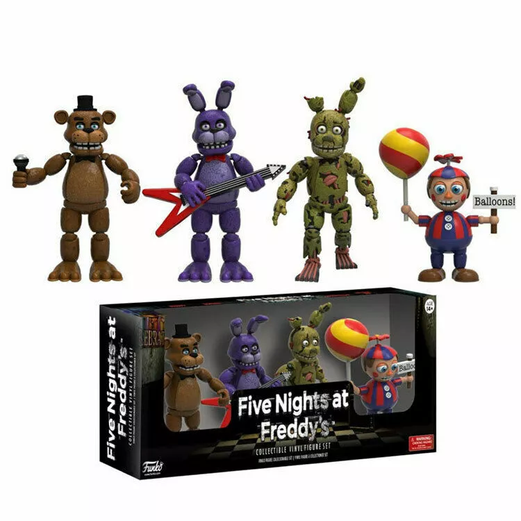 Kit 8 Bonecos Five Nights At Freddy's - Kawaii Fnaf