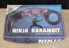 Ninja Karambit with Leather sheath