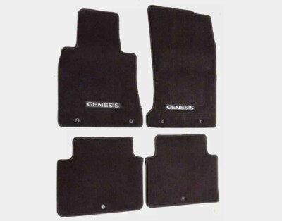 New OEM Hyundai Floor Mats Black 4 pc AWD 2015-2020 G80 Genesis B1114-ADU00RRY