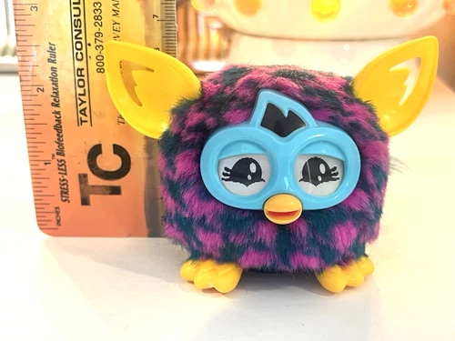 Furby Boom Furbling Mini Baby No Sound Purple Teal