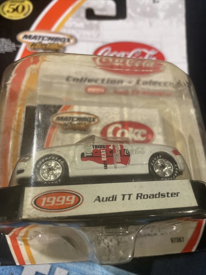 Matchbox 1:64 Scale Coca-Cola Series AUDI TT ROADSTER - Image 2 of 3