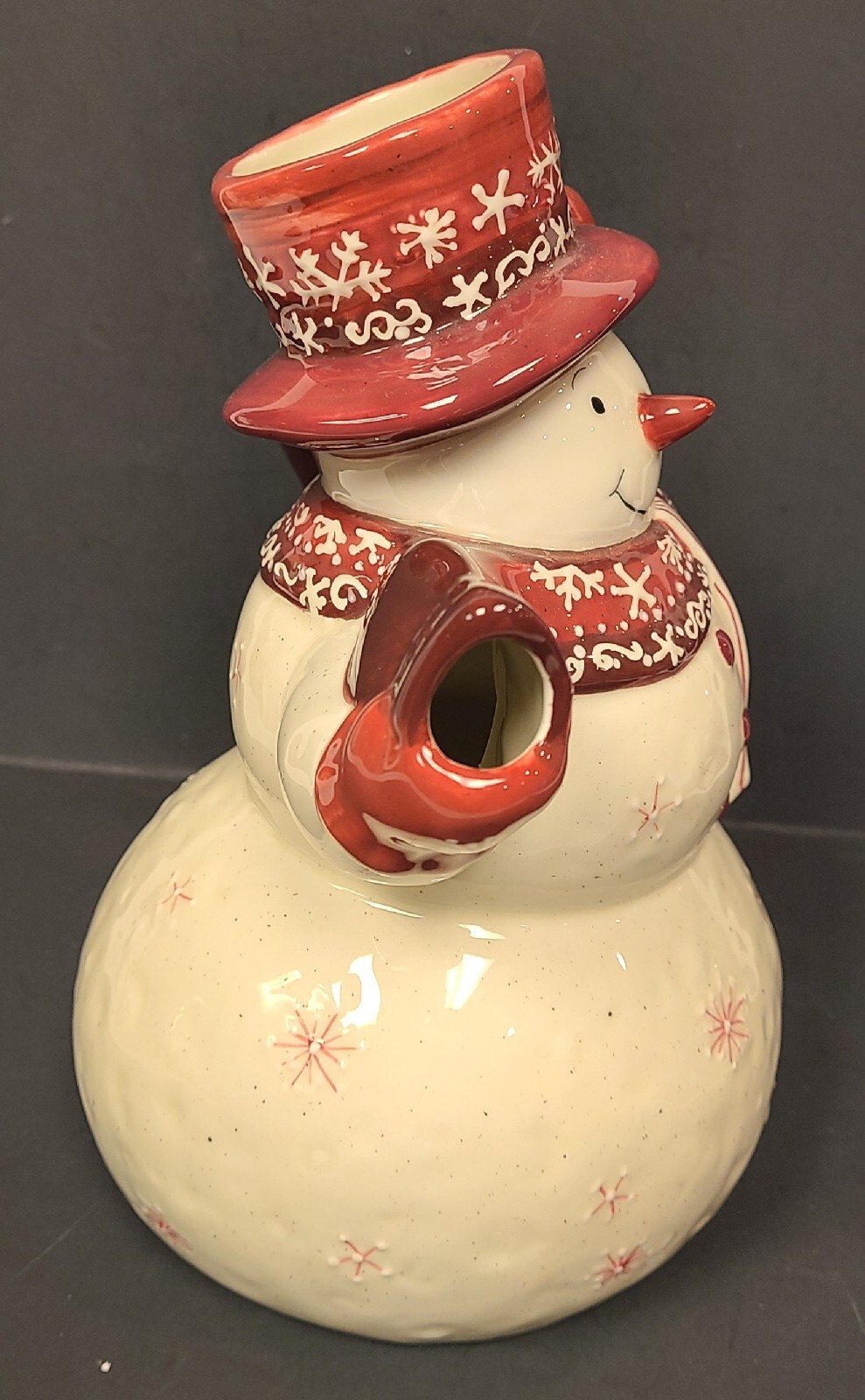 Snowman Tea Pot Bella Casa By Ganz eBay