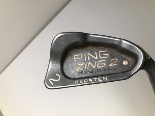 Ping Zing 2 White Dot 2 Eisen Graphitschaft Top Zustand