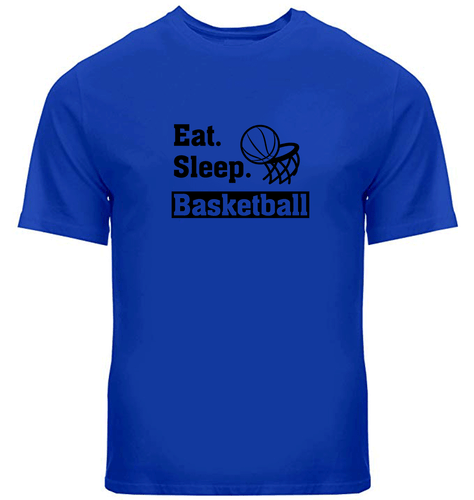 Basketball Sports Tee Graphic gift Outdoor Gaming T Shirt Motivational Eat Sleep - Bild 21 von 34