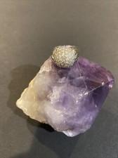 Vintage Sterling Silver 925 CZ Cluster Ring Size: 5.75