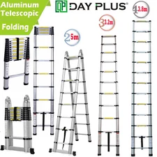Stairs Ladder Telescopic Folding Extendable Lightweight HeavyDuty 3.2m 3.8m 2.5m