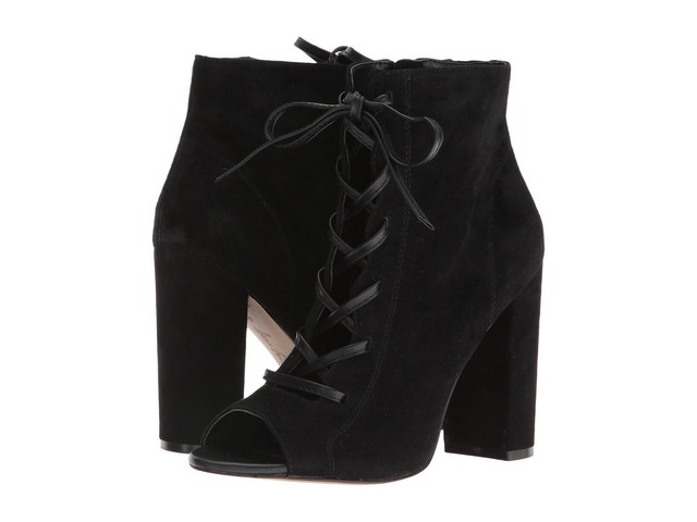 sam edelman peep toe booties