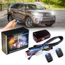 Plug-n-Play 1-Button Remote Starter For 2014-2019 Toyota Highlander - T-Harness