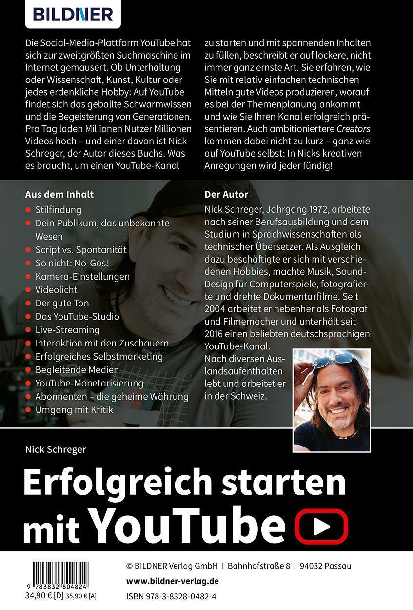 Thumbnail - Erfolgreich Starten Mit Youtube | Das Praxisbuch Mit Tipps Vom Profi |