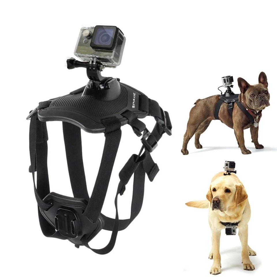 Für GoPro Hero 9 8 7 5 Hundegeschirr Action-Kamera Zubehör Kit Set Halterung DE