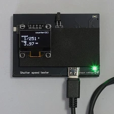 Shutter Tester(You can check if  your camera meets ISO 516-1986 for film cameras