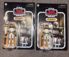 Star Wars Vintage Collection Clone Captain Grey VC209 Unpunched Bad Batch - READ