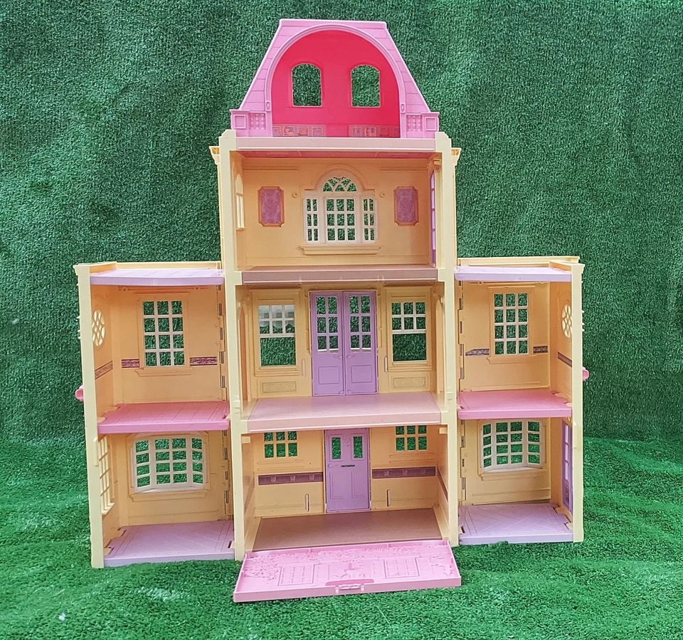 Casa de muñecas Fisher Price 2005 Mattel Loving Family Grand Mansion Twin Time Foto 2 de 4