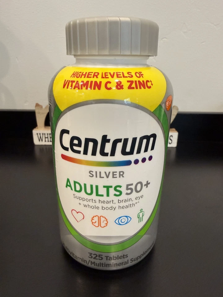 Centrum Silver Adults 50+ Multivitamin, 325 Tablets 2 Pack - Image 4 of 4