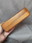 Etched Redwood Wood Box With A Deck Of Cards And Dice — photo 4